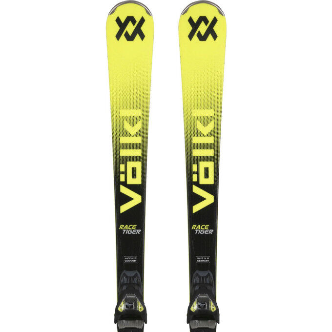 Ski-Set Völkl Racetiger SC Yellow + VMOT 12 – Präzision & Leistung