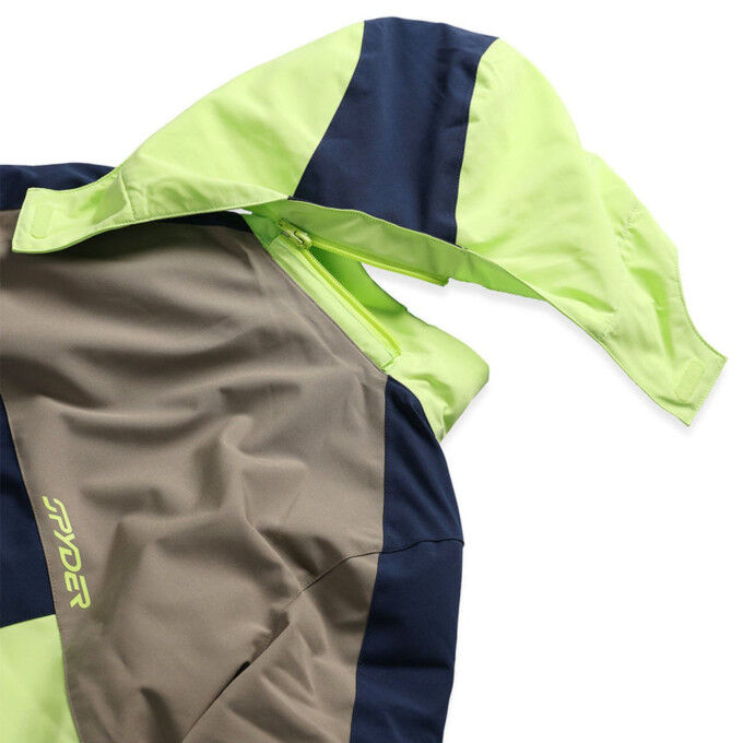Spyder Ambush Boys' Hooded Jacket: warmth and comfort on the slopes