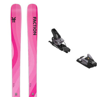Faction DANCER 1 ski pack + binding : Colour - Grey, Ski size - 178