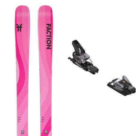 Faction DANCER 1 ski pack + binding : Colour - Grey, Ski size - 178