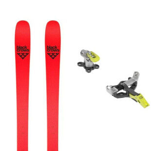 Pack de skis Black Crows CAMOX FREEBIRD red + fix : Couleur - Red, Taille des skis - 183