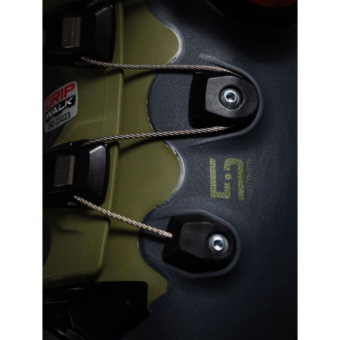 Dalbello VELOCE SPACE 110 Antracita/Verde K. – Botas de esquí cómodas