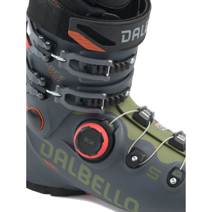 Dalbello VELOCE SPACE 110 Antracita/Verde K. – Botas de esquí cómodas