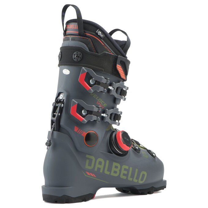 Dalbello VELOCE SPACE 110 Anthracite/K. Green – Comfortable ski boots