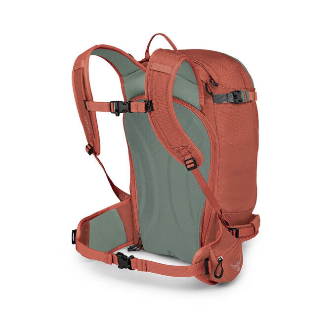 Osprey Sopris 30 - Emberglow Orange: technical ski backpack for women