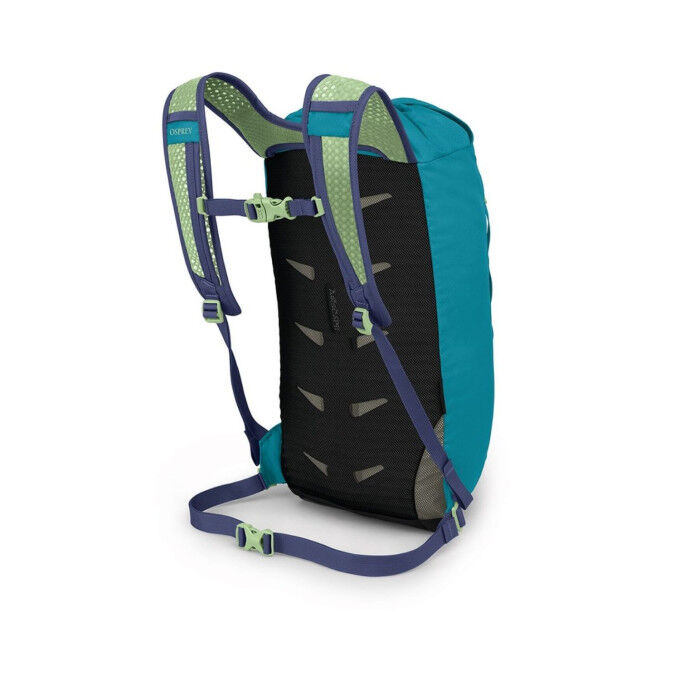Osprey Daylite™ Cinch - Blue Spikemoss/Alkaline : sac à dos polyvalent et coloré