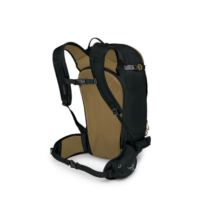 Osprey Soelden 32 Black: lightweight, technical ski bag for backcountry use