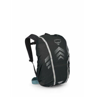 Osprey Hi-Vis Commuter - Black: visible and protective rain cover