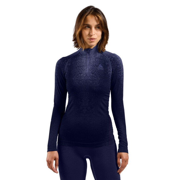 Sous-vêtement technique femme Odlo Blackcomb – chaleur, style et performance