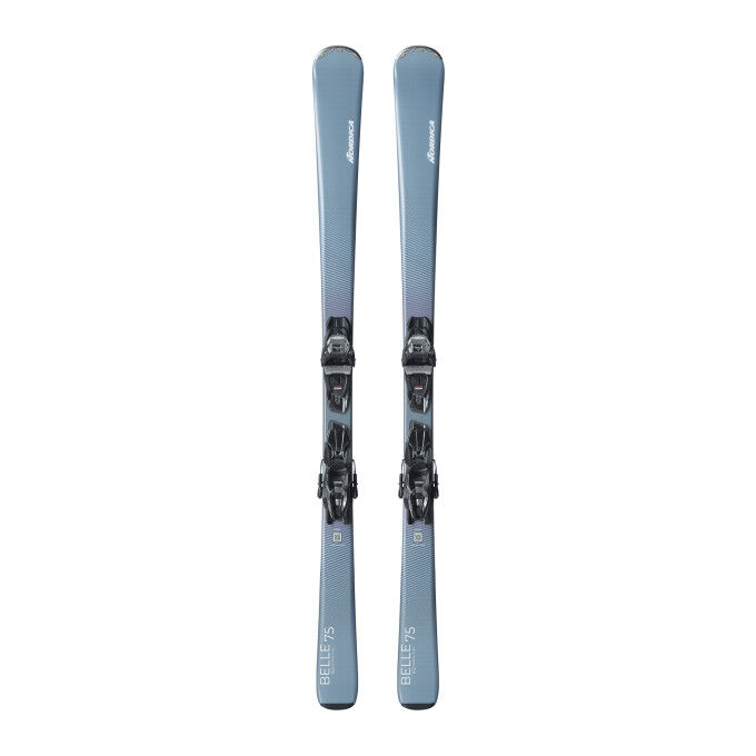 Paquete de esquís Nordica BELLE 75 para pista + fijaciones TP2 COMPACT 10 FDT