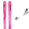 Skiset Faction DANCER 1 + Bindung : Farbe - Pink, Größe der Skier - 170
