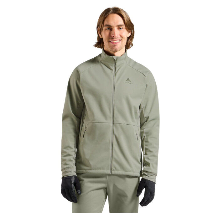 Chaqueta de esquí de fondo para hombre Odlo Essential: calidez y rendimiento en pista