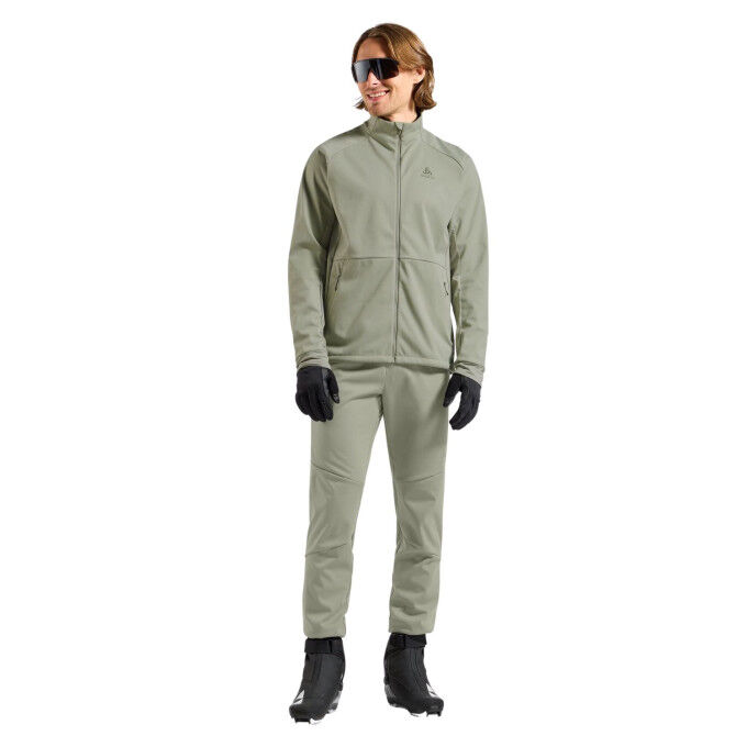 Veste ski de fond Homme Odlo Essential : chaleur et performance sur piste