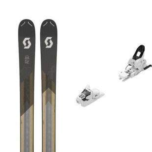 Pack de esquís Scott PURE POW 115 + fijación : Talla de esquí - 182