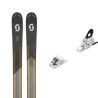 Skiset Scott PURE POW 115 + Bindung : Größe der Skier - 182