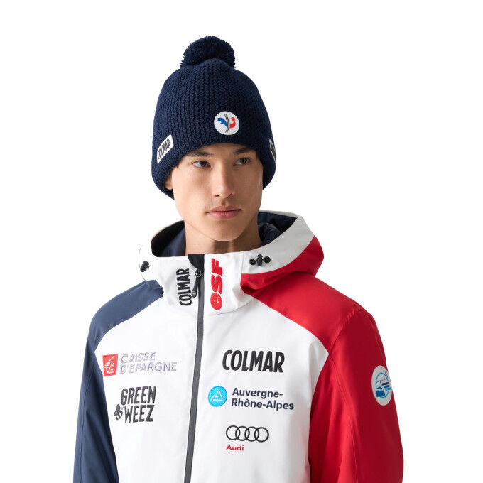 Berretto unisex della squadra francese Colmar - Navy: calore e stile sulle piste