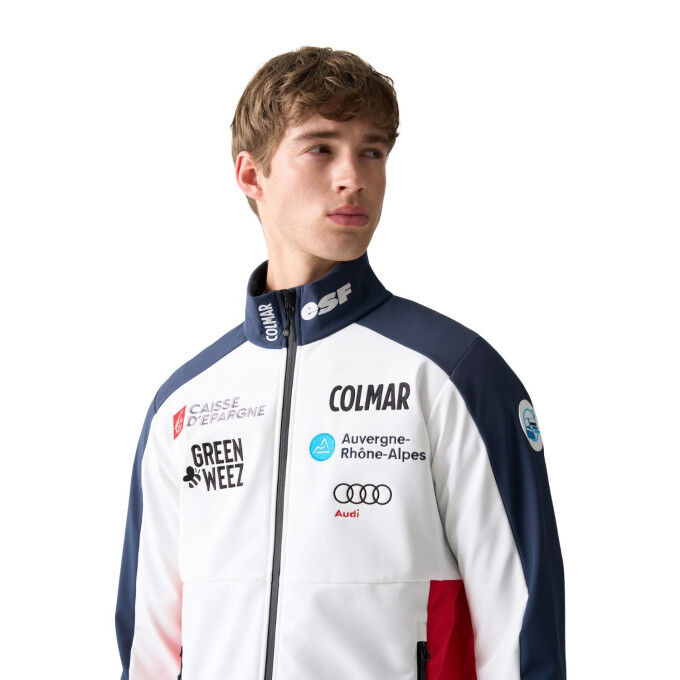 Softshell Hombre Equipo de Francia 2025-2026 Colmar: rendimiento y comodidad