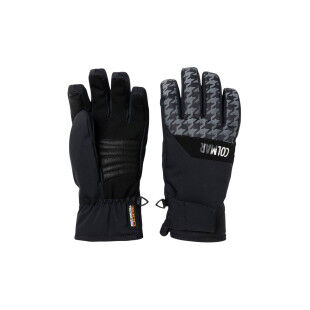 Colmar Women's Houndstooth Ski Gloves - Protection and style on the slopes