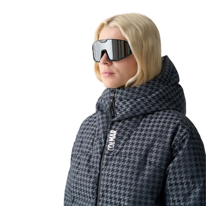 Colmar Women's Houndstooth Ski Jacket - Style and performance on the slopes