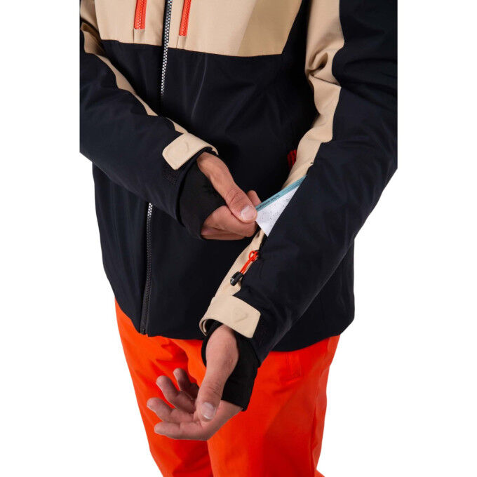 DEGRE7 SIVIN – Chaqueta de esquí para hombre 20K/20K de alto rendimiento