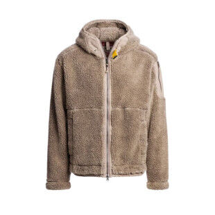 Sudadera con capucha de felpa rizada PARAJUMPERS Camaglio