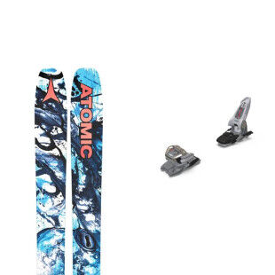 Pack of Atomic BENT CHETLER 120 skis + bindings : Colour - BLACK/MUCO, Ski size - 176