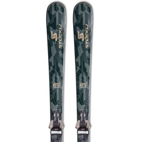 Pack Stöckli MONTERO-AS-D20 + STRIVE 13D | Ski All-Mountain Agile & Joueur