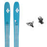 Black Diamond HELIO CARBON 95 ski package + bindings : Ski size - 176
