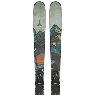Atomic Bent 85 R + M 10 GW Package – Versatile and robust all-mountain freestyle ski