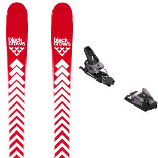 Set da ski Black Crows CAMOX + attacchi : Colore - Rosso, Dimensioni dello sci - 175