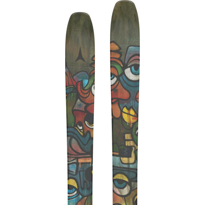 Atomic Bent 110 Ski- und Bindungspaket – Leicht, verspielt, vielseitiger Freeride-Ski