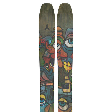 Pacchetto sci e attacchi Atomic Bent 110 - Leggero, divertente, versatile freeride