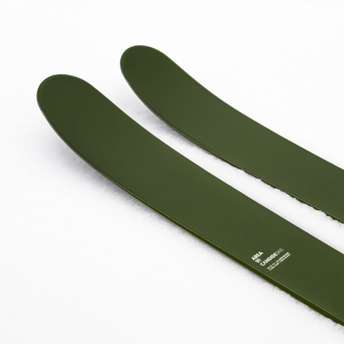 Candide AREA 91 all-mountain ski package: performance and reliability