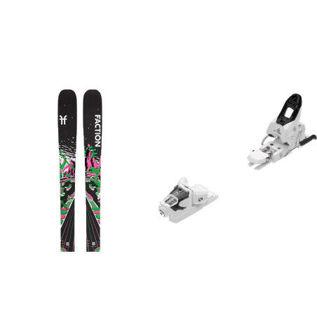 Faction PRODIGY 1 ski package + bindings : Colour - Black, Ski size - 171