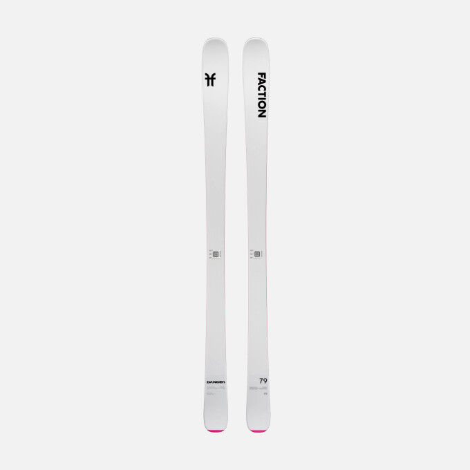 Faction Dancer 79 White alpine ski package + bindings