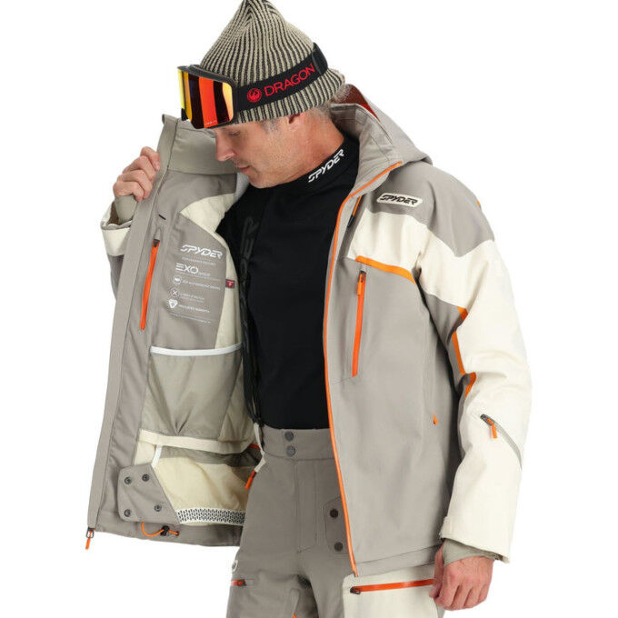 Veste de ski Homme Spyder Leader : performance et confort sur piste