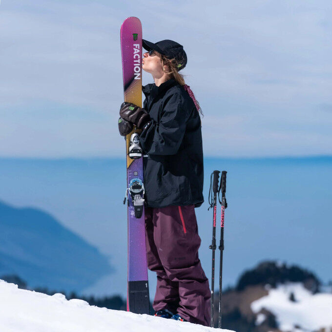 Faction STUDIO 1 freestyle ski pack with bindings