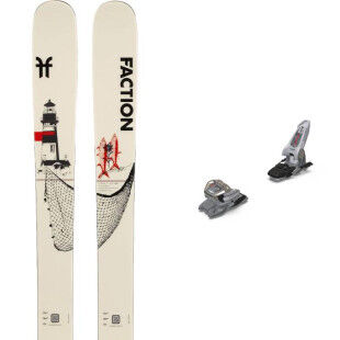 Pack de esquís Faction PRODIGY 2 CAPSULE + fijaciones : Color - Blanco, Talla de esquí - 177