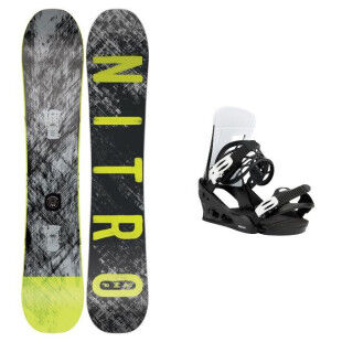 Snowboard-Paket Nitro SMP + Bindung : Größe der Skier - 158