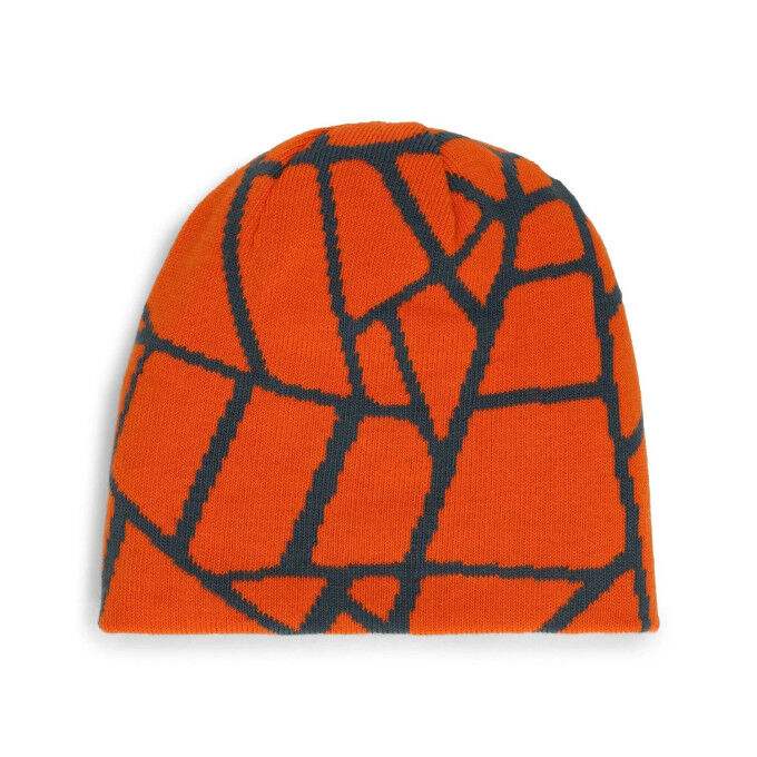 Gorro reversible Spyder Web Slate Blue: calidez, comodidad y estilo ecológico.
