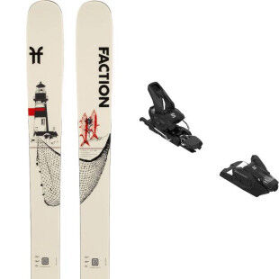 Pack de esquís Faction PRODIGY 2 CAPSULE + fijaciones : Color - Blanco, Talla de esquí - 171