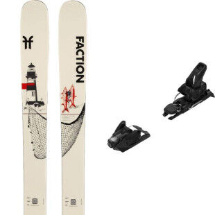 Set da sci Faction PRODIGY 2 CAPSULE + attacchi : Colore - Bianco, Dimensioni dello sci - 183