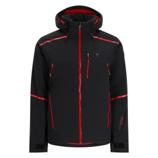 Spyder Vanqysh Black: the high-performance men's ski jacket