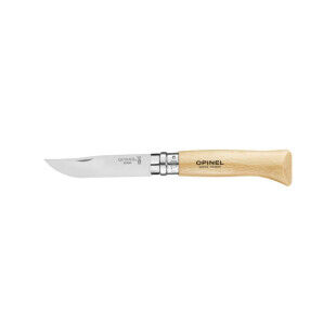 Opinel No. 08 Stainless Steel Knife | Versatile, safe, and iconic