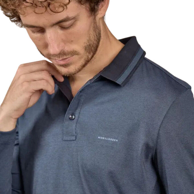 Herren-Polohemd Mise Au Green Edgard: Komfort und umweltbewusste Eleganz