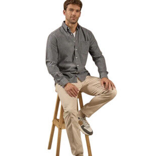Camisa para hombre Mise Au Green Eugena: elegancia y comodidad responsable