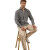Camicia da uomo Mise Au Green Eugena: eleganza e comfort responsabile
