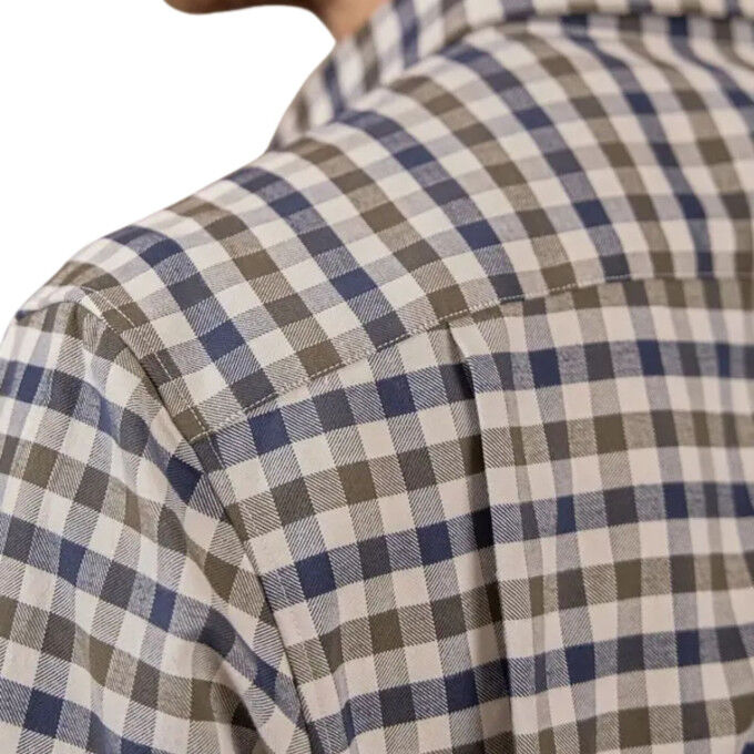 Camicia da uomo Mise Au Green Elaine - Kaki: comfort e stile eco-responsabile