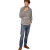 Chemise Homme Mise Au Green Elaine - Kaki : confort et style écoresponsable