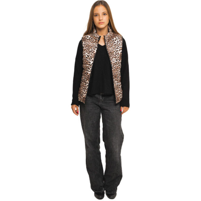 Piumino senza maniche da donna Waxx Bloom: stile e calore reversibili
